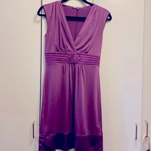 Hale Bob Paris-LA tunic mini dress, purple